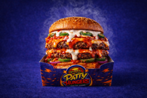 Buffalo Ranch Smash Burger