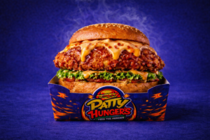 Honey Fire Smash Chicken Burger