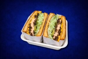 HOT HONEY CHICKEN SMASH SANDO